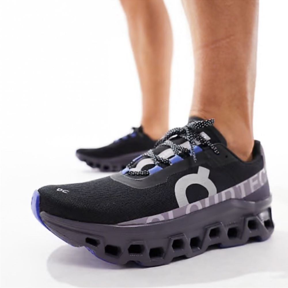 On Cloud Cloudmonster Black Sneakers